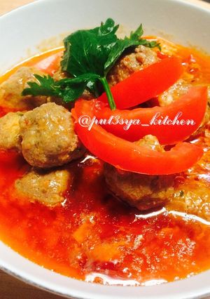 Foto resep Bola2 daging saus asam manis