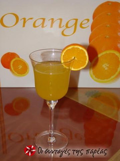 A picture of Orange juice concentrate.