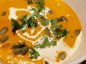 A picture of simmered kabocha