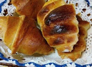 Foto de Croissant light com iogurte