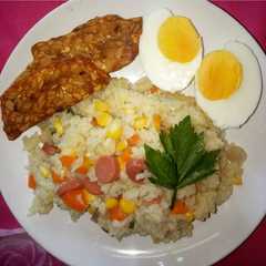 Butter rice vegetables রেসিপির প্রধান ছবি