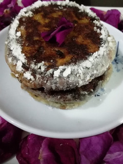 A picture of Yam malpua.