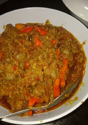 Foto resep Sambel krecek hati