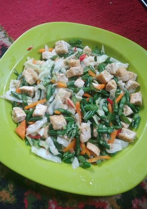 Foto resep Oseng tahu+sayur