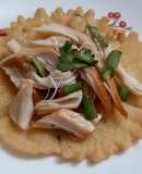 Bánh tai yến gà xé