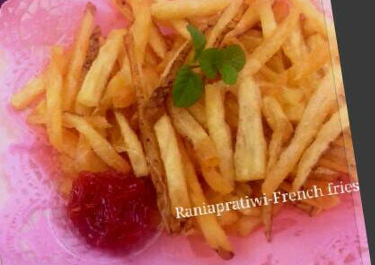 Cara Memasak Kentang Goreng a.k.a French Fries ala resto yang Enak