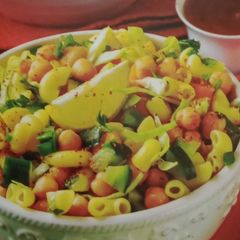 A picture of Makroni Chaat.