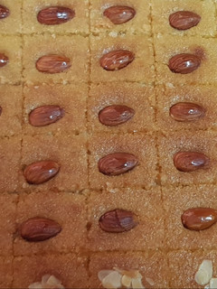 صورة لوصفة بسبوسه بالقشطه