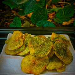 A picture of Mint flavour hotchips 🔥🔥🔥.