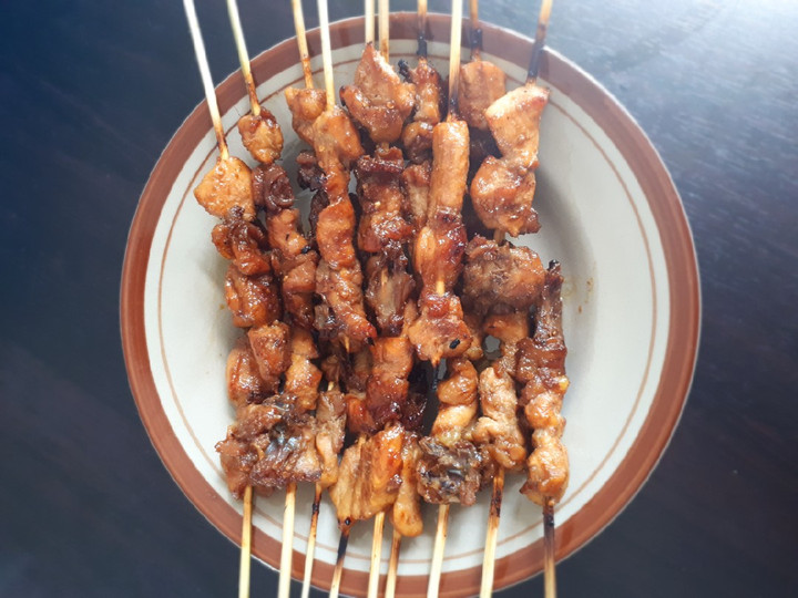 Ini dia! Resep buat Sate ayam bumbu kecap dijamin gurih