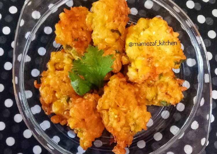 Resep Unik Bakwan Jagung simple Gurih Mantul