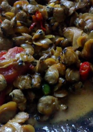 Foto resep Tumis kerang pedas manis