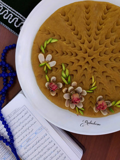 عکسی از دستور حلوا آرد گندم و برنج