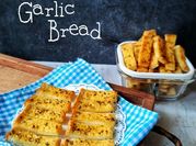 Gambar kontinental garlic bread