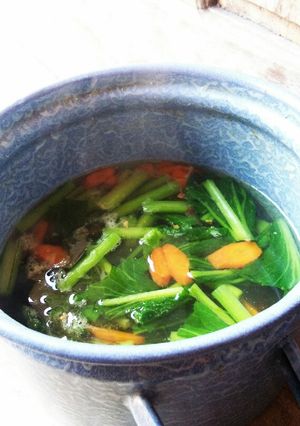 Foto resep Sawi Wortel bumbu kunci
