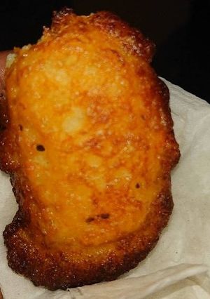 Una foto de Tortitas de papa y queso