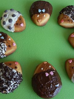 Una foto de Galletas de almendras erizables🐗