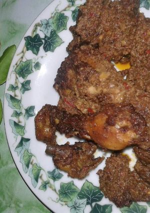 Foto resep Rendang ayam