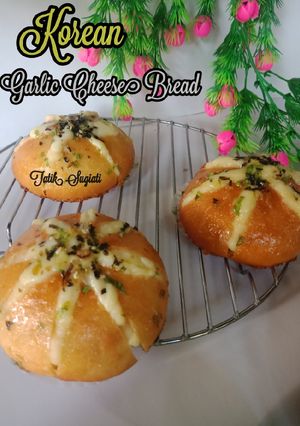 Foto resep Korean Garlic Cheese Bread