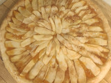Tarta de manzana hojaldre (rápida y fácil)