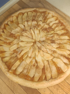 Una foto de Tarta de manzana hojaldre (rápida y fácil)
