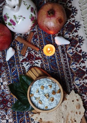 عکسی از دستور بورانی اسفناج