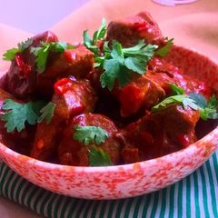 A picture of Paprika Beef Liver.