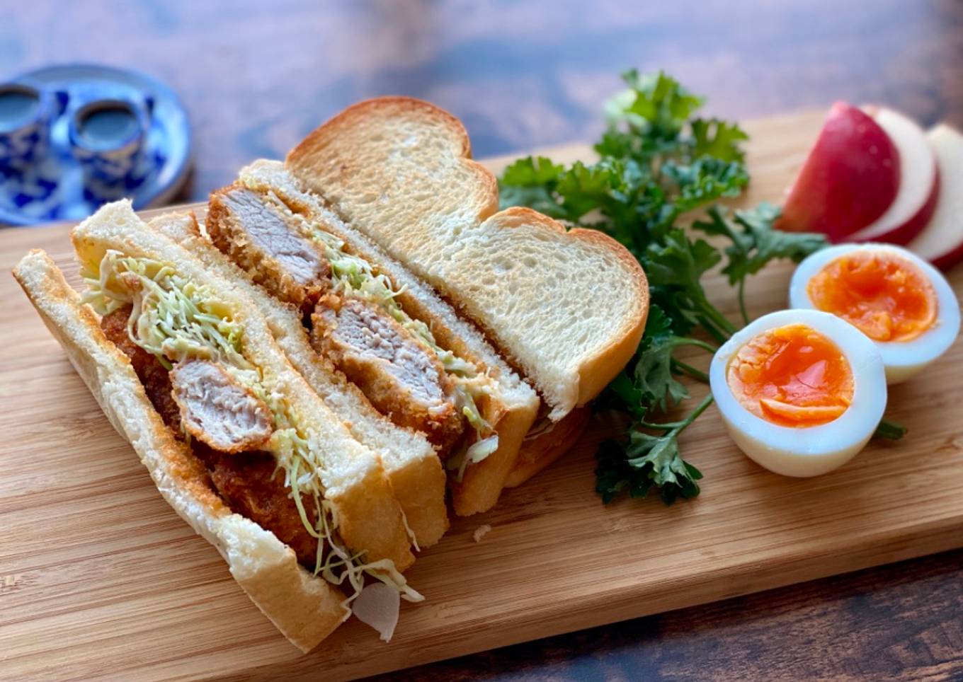 Hire-Katsu Sando (Fried fillet pork Tonkatsu sandwich)