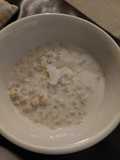 Porridge proteico de coco
