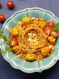Baked Meatball Spaghetti