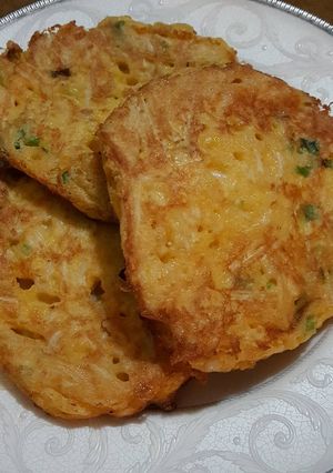 Foto resep Perkedel telor enoki/enoki pancake keto #siapramadan
