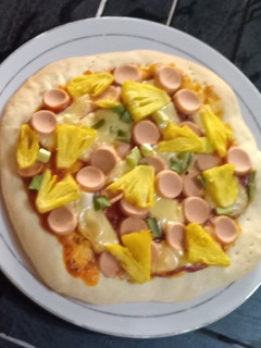 Foto resep Pizza rumahan ala kadarnya