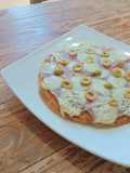 Tortilla de fideos a la pizza 🍝