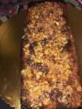 Budín de manzana y nueces