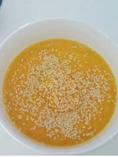 Una foto de Puré de zanahoria