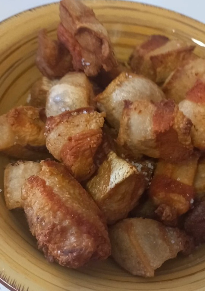 Una foto de Chicharrones de cerdo 🐷