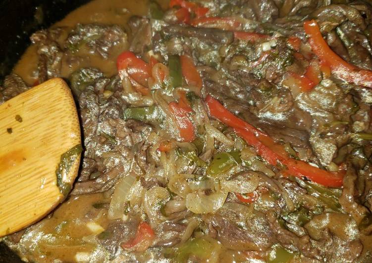 Recipe of Homemade Steak fajitas my way