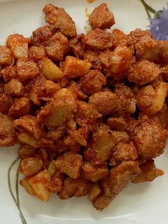 সোয়াবিন কষা(soyabean kosha recipe in Bengali) রেসিপির প্রধান ছবি