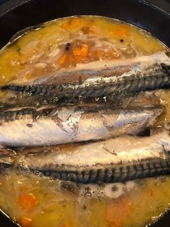 Una foto de Caballas en escabeche
