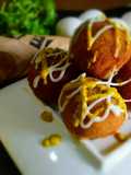 Prawn Balls With Mango Mustard Relish