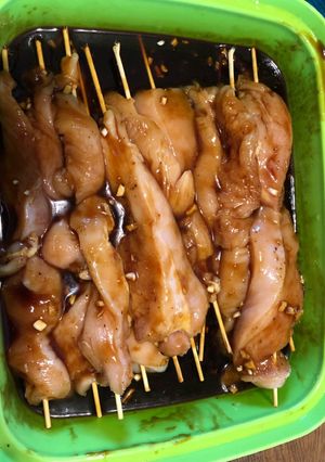 A picture of Grilled Huli Huli Chicken.