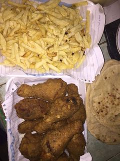 صورة لوصفة دجاج كنتاكي 🍗🍟