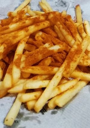 A picture of Masala frenchfries.