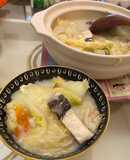 虱目魚蔬菜粥