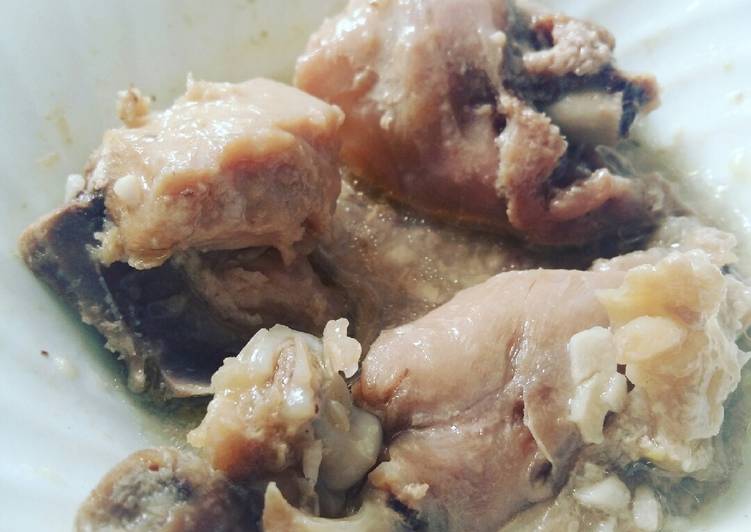 Resep Steamed Chicken with Garlic Ginger Anti Gagal