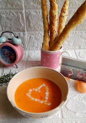 Foto resep KaasStengels Broodje (for soup)