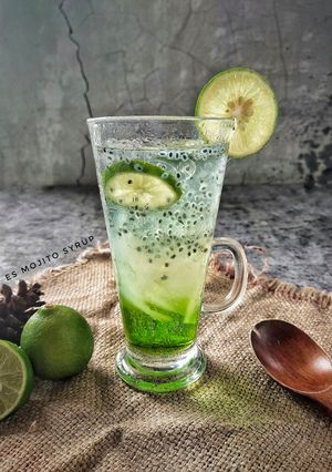 Foto resep Es Mojito syrup