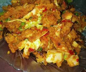 Resep Populer Ayam Orak Arik Crispy Enak Sederhana