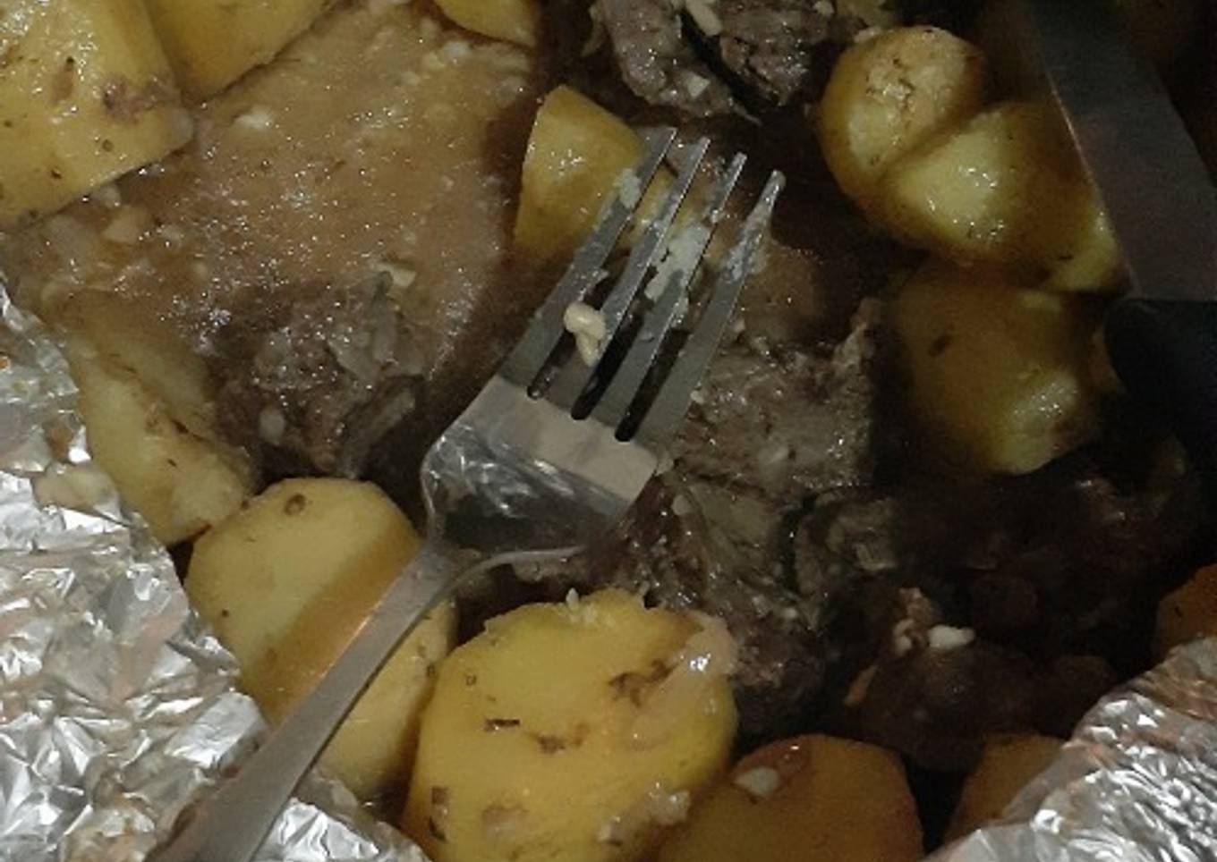 Shortcut beef potato dinner