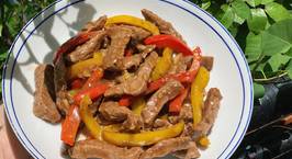 Hình ảnh món Bò Xào Ớt Chuông (Peper Beef Stir Fried)